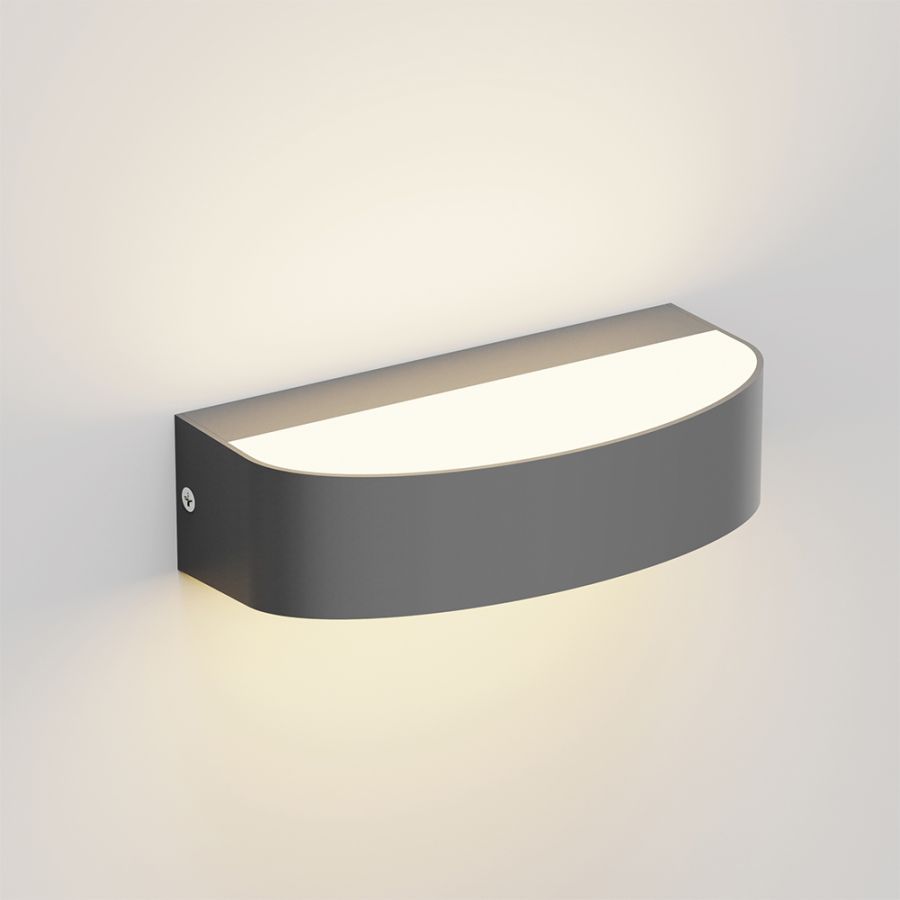 it-Lighting Caror - LED 9W 3CCT Up and Down Outdoor Light in Anthracite Color 80204040
